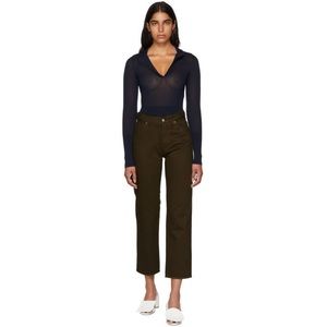 Jacquemus Jeans - Brown Denim - Size 26 - NWT